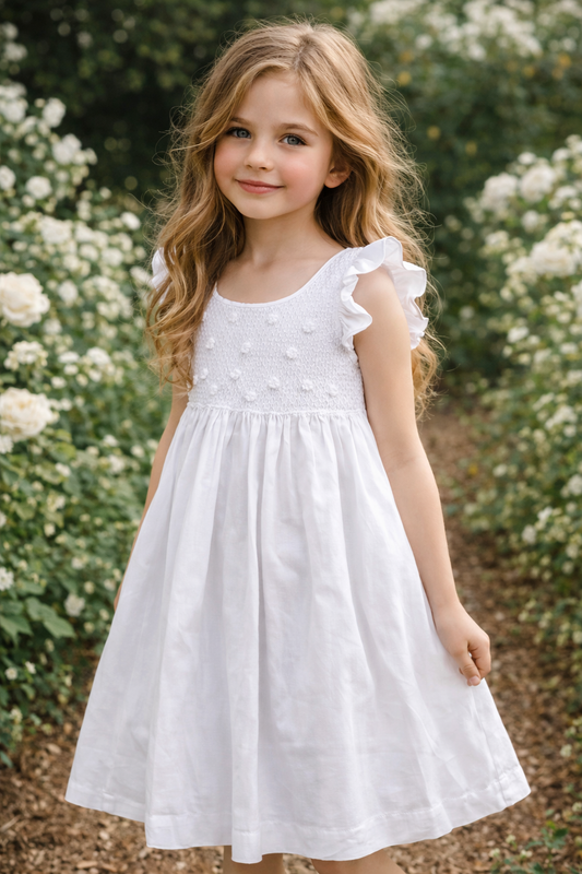 Robe coton enfant 8 ans